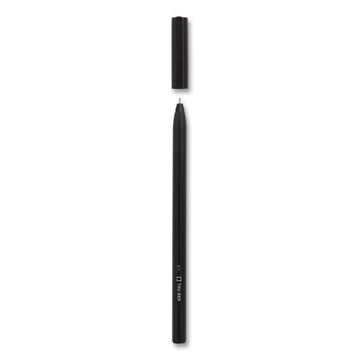 TRU RED™ Ballpoint Pen, Stick, Fine 0.7 Mm, Black Ink, Black Barrel, Dozen freeshipping - TVN Wholesale